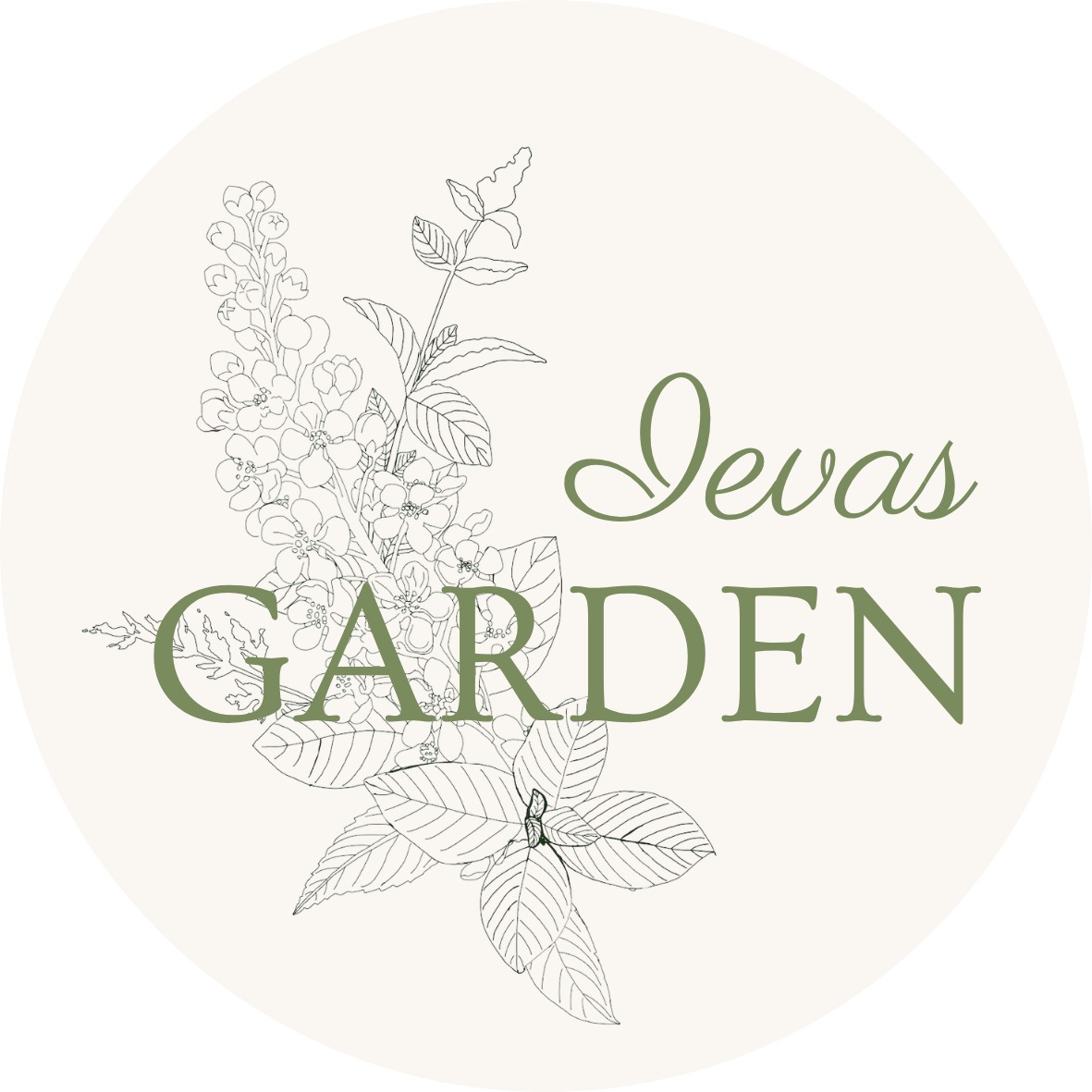 Ievas Garden Logo
